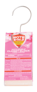 MOTH SHIELD 5 oz. Closet Blocks Cherry Scented