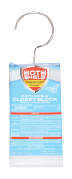 MOTH SHIELD 5 oz. Closet Blocks Fresh Linen Scented
