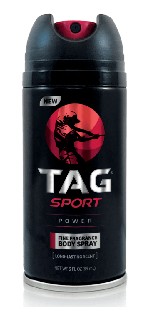 TAG SPORT 3.5oz. Fine Fragrance BODY SPRAY Power