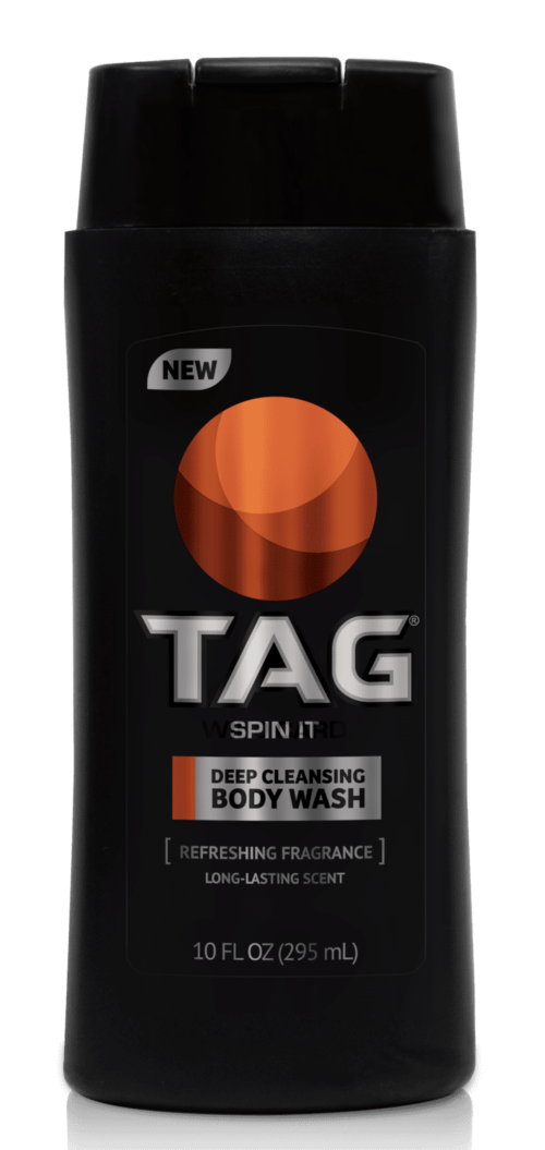 TAG 10 oz. Deep Cleansing BODY WASH Spin It