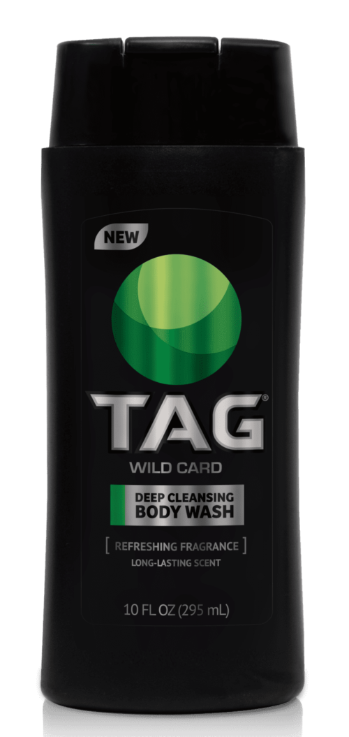 TAG 10 oz. Deep Cleansing BODY WASH Wild Card