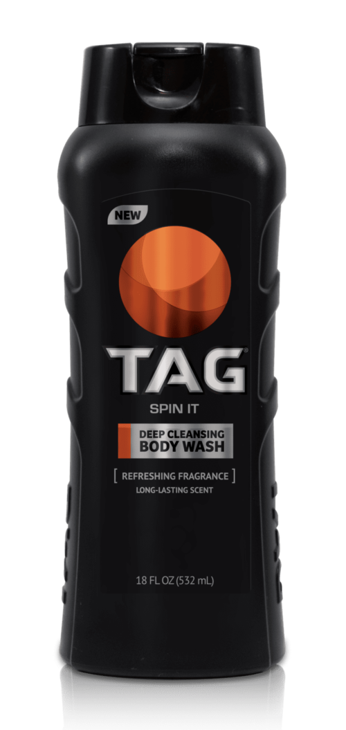TAG 18 oz. Deep Cleansing BODY WASH Spin It