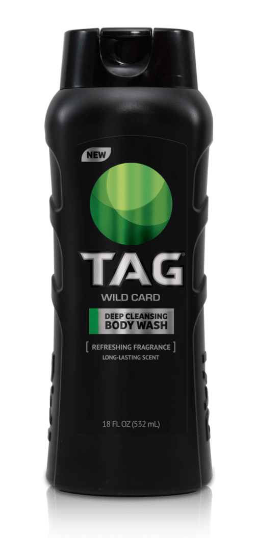 TAG 18 oz. Deep Cleansing BODY WASH Wild Card