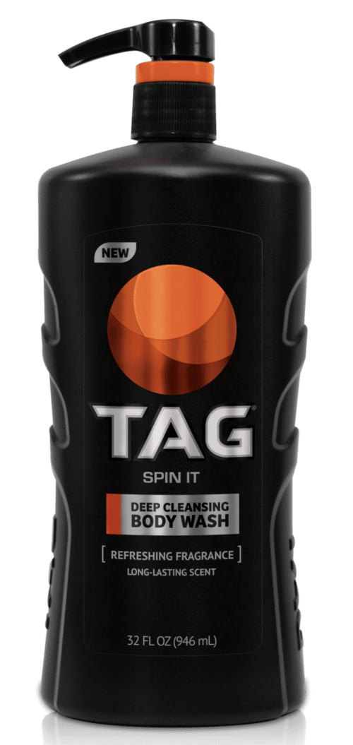 TAG 32 oz. Deep Cleansing BODY WASH Spin It