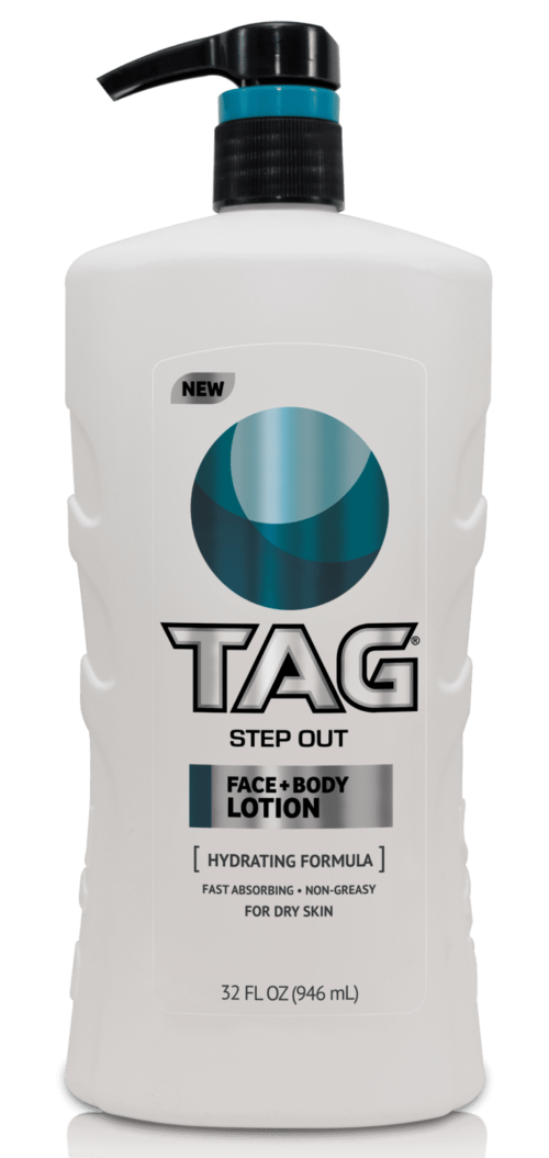 TAG 32 oz. Face & Body Hydrating LOTION Step Out