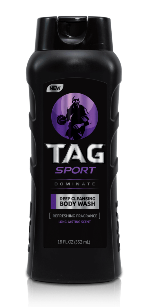 TAG SPORT 18oz. Deep Cleansing BODY WASH Dominate