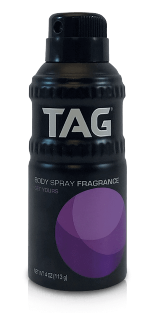 TAG 4 oz. Fragrance BODY SPRAY Get Yours
