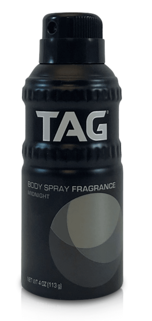 TAG 4 oz. Fragrance BODY SPRAY Midnight