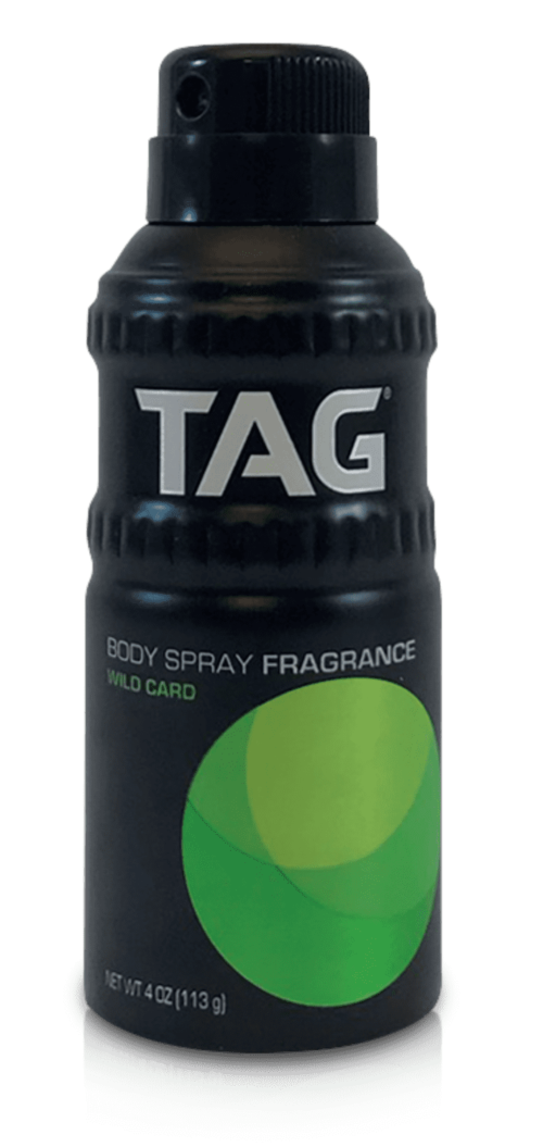 TAG 4 oz. Fragrance BODY SPRAY Wild Card
