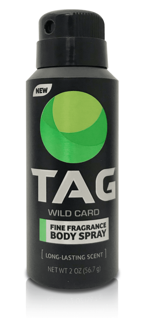 TAG 2 oz. Fragrance BODY SPRAY Wild Card