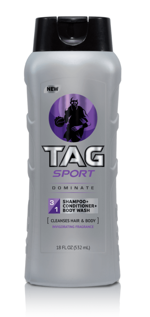 TAG SPORT – 18oz. 3-in-1 Shampoo, Conditioner & Body Wash Fearless