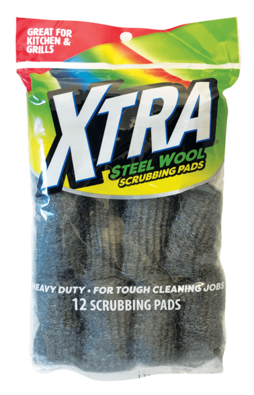12 ct. Heavy Duty Steel Wool Pads