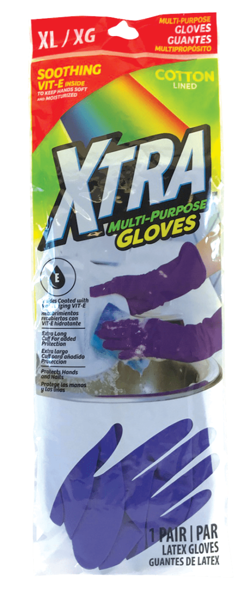 XTRA 1 count Multi-Purpose Latex Gloves X-Large